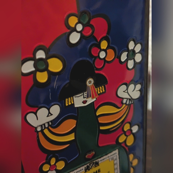 Romero Britto lithographed Creme de Grand Marnier tin signed by the artist - Picture 6 of 6